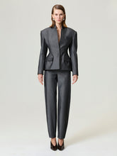 Balloon Cut Tailored Pants